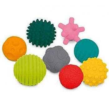 Colección Multicolor de 8 Pelotas Sensoriales Ludi