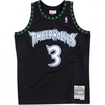 Minnesota Timberwolves Stephon Marbury 1997 Swingman Jersey - Black - Men's NBA Jersey