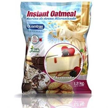 Quamtrax Gourmet Instant Oatmeal - 1,2 kg Strawberry