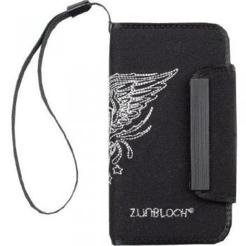 Zunblock iPhone Tasche - Funda para dispositivo electrónico, color negro, talla DE: 5/5s