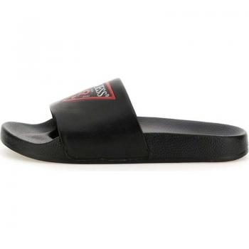 Chanclas Guess Colico para hombre color negro con diseño moderno, suela de goma antideslizante, plantilla acolchada para mayor comodidad y logo de la marca en el exterior
