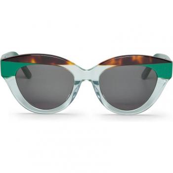 Mr. Boho Gracia ARK1-11 Women's Sunglasses Green Size 49