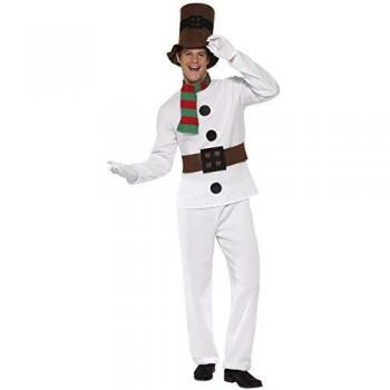 Disfraz de Muñeco de Nieve Liso para Hombre - Talla M
