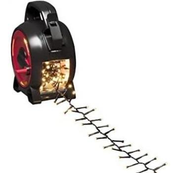 Guirnalda Luminosa LED Compacta Blanco Cálido 200 LEDs 4,38m
