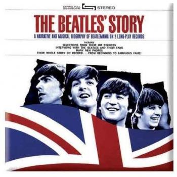 Imán de Nevera The Beatles Story Tamaño Único Negro
