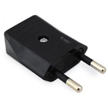 Clavija Bipolar 4mm Negro - Alta Calidad