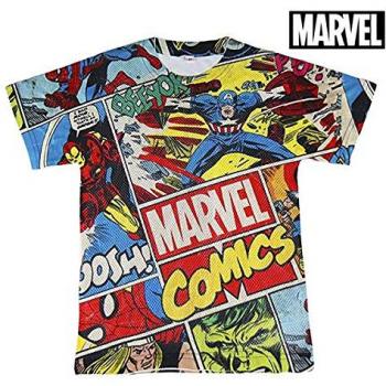 Camiseta malla niño manga corta marvel