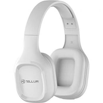Auriculares Inalámbricos Tellur Pulse con Micrófono, Blancos