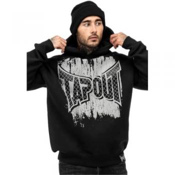 Sudadera con Capucha Tapout CF Oversize Negra para Hombre