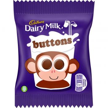 Cadbury Dairy Milk Buttons 14.4g (Box of 60)