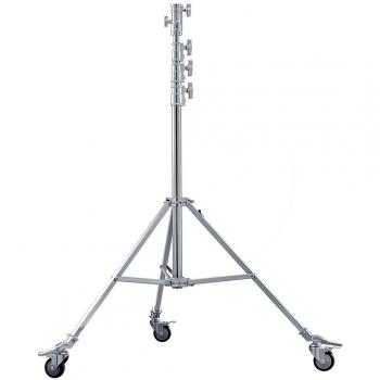 Godox Heavy-Duty Steel Roller Stand SA5045 with Wheels, 146-450cm Height, 40kg Load Capacity