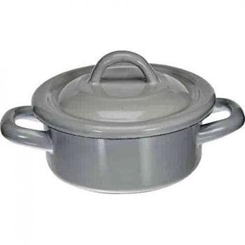 IBILI 902712 Cacerola Recta con Tapa BlancoA 12 CM