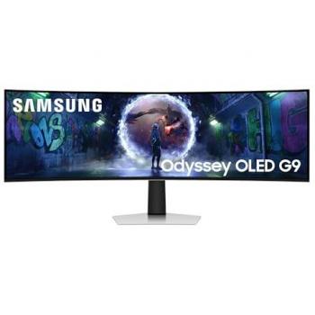 Samsung Odyssey G9 49 Dual QHD OLED Gaming Monitor - 240Hz, 0.03ms Response Time, Curved, HDR10+
