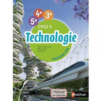Technologie 5e 4e 3e Cycle 4