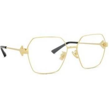 Bottega Veneta BV1224O 002 57 Stylish Eyewear, Yellow Unisex Glasses, Size: ONE SIZE, Female, Size: 57 MM Glasses