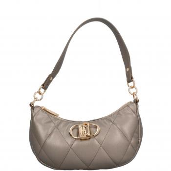 Liu Jo Quilted Shoulder Bag - Grey, Female, Size: ONE SIZE