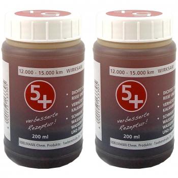 Enfriador – Sellador de juntas 5 + en 2 x 200 ml Lata para termostato, bombas de agua y calefacción válvulas enfriador de Junta