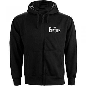 Beatles Men's Hoodie - Drop T Logo - ROCK OFF S