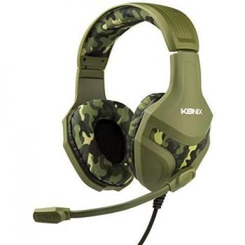 Konix - Auriculares Camuflaje para PS4