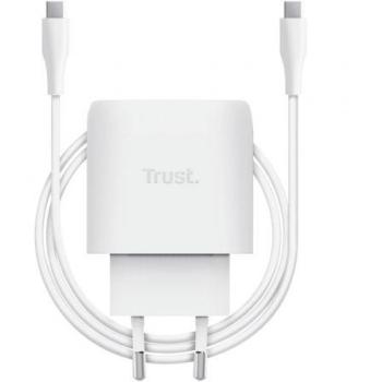 Cargador de Pared Trust Maxo 45W USB-C para Apple con Cable de 2m y Tecnología GaN