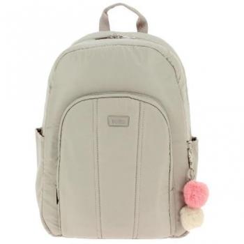 Mochila Totto Arlet para Portátil de 14 Pulgadas en Color Marrón - Ejecutiva Morral, Dimensiones 40x30x14cm