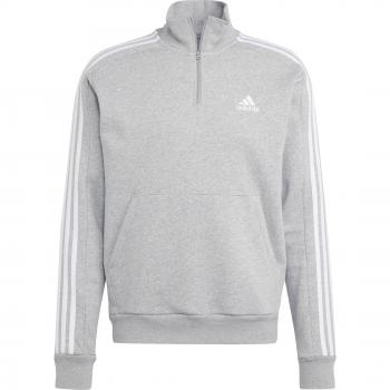 Adidas Essentials Men's Fleece 3-Stripes 1/4 Zip Sweatshirt