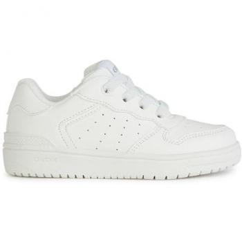 Zapatillas GEOX Washiba Junior Blancas para Niña, Talla 39, Planas, con Cordones, Casual y de Moda Infantil
