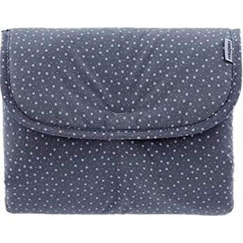 Cambrass – cambiador bebé portátil plastificado – cambiador de viaje plegable e impermeable – cómodo e ideal para cambiar a tu bebé en cualquier lugar – plastificado e hidrófugo – Forest gris 40x60 cm