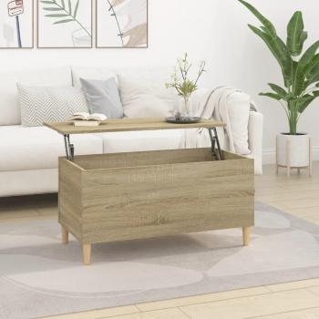 Mesa de centro Sonoma Roble 90x44,5x45 cm Madera multicapa