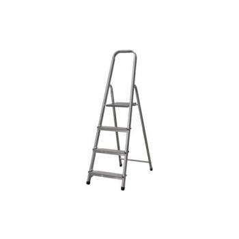 Escalera de Aluminio 4 Peldaños con Altura Útil de 0,89 m