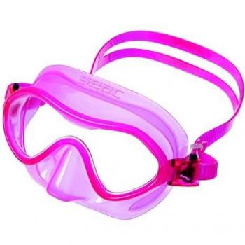 Seac 0750039 Baia Kid Máscara de Diseño Italiano, Unisex bebé, Rosa, XS