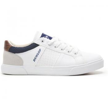Zapatillas deportivas para hombre blancas Dunlop 35968-006