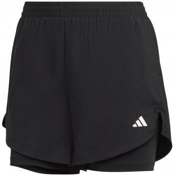 Adidas Women's 2-in-1 Min Shorts Black 2XS