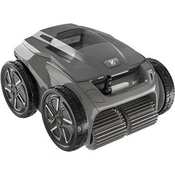 Robot Limpiafondos Automático Zodiac OA 6600 iQ, para piscinas de hasta 15 metros, limpia fondo, paredes y línea de agua, con control remoto y Lift System vía App, incluye cable con sistema anti-nudos y carro