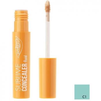 Sublime Green Concealer Fluid - Second Skin Effect, 4.5 ml