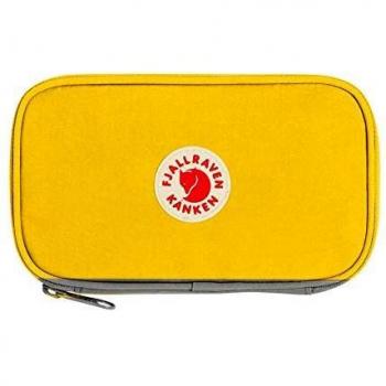 Fjallraven Kånken Travel Wallet Wallets and Small Bags, Unisex Adulto, Warm Yellow, OneSize