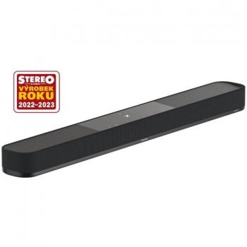 Barra de Sonido Sennheiser AMBEO Plus - Sonido Envolvente 3D Inmersivo, Configuración Virtual 7.1.4, Subwoofers Dobles Integrados, Conexión Streaming Av