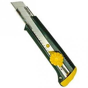 Mota Herramientas 39748 Cutter Plastico Traba A Rueda C118, 18 mm, Multicolor