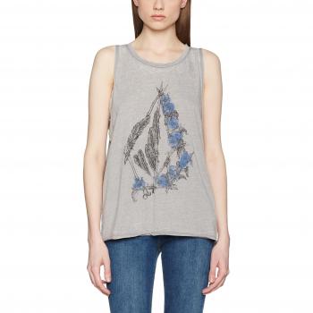 Volcom - Pony gold - top - gunmetal grey