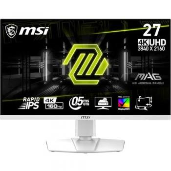 Monitor MSI MAG 274URFW 27 LED Rapid IPS UltraHD 4K 160Hz, resolución Ultra HD 4K (3840 x 2160), panel Rapid IPS, tasa de refresco de 160Hz, conect