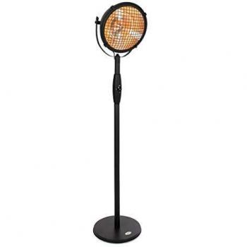 Sunred Indus 2100W Black Halogen Stand Heater