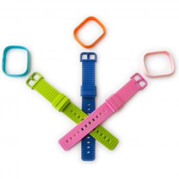Xplora X6 Play Kids Replacement Strap Energy Pack - Light Blue, Pink, Green
