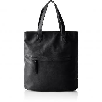 PIECES - Pcmallie Shopper, Henkeltasche Mujer, Schwarz