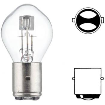Lámpara Halógena S2 12V 35/35W BA20d HELLA 8GD 002 084-131 para Faro Principal
