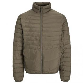 Jack & Jones State Packable Puffer Jacket - Olive Green, Men's Size L