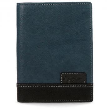 Pepe Jeans New Doors Monedero, 14 cm, 0.14 Litros, Azul