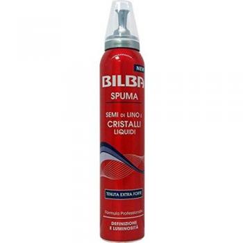 Bilba Espuma Volumen Extra Fuerte con Semillas de Lino y Cristales Líquidos 200ml