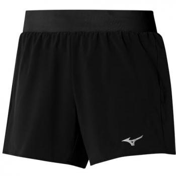Mizuno Pantalones Cortos Alpha 4.5'' Negro para mujer