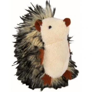 TRIXIE Erizo Negro con Catnip y Sonido, Peluche, 8 cm, Gato