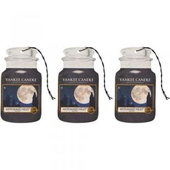 Ambientador para coche Midsummer's Night - Pack de 3 unidades, fragancia intensa, diseño elegante, fácil de usar, duración prolongada